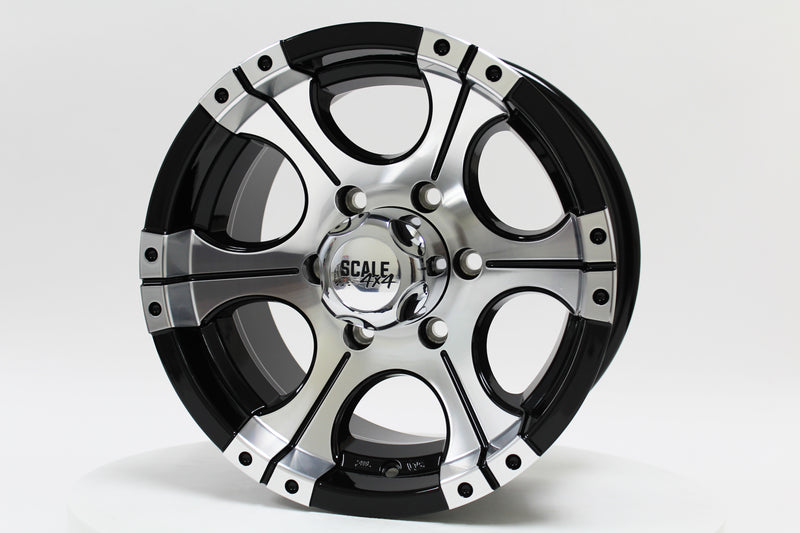 Load image into Gallery viewer, Ace - Black w/ Machined Face - 15x8.0 6x139.7 +0 Offset