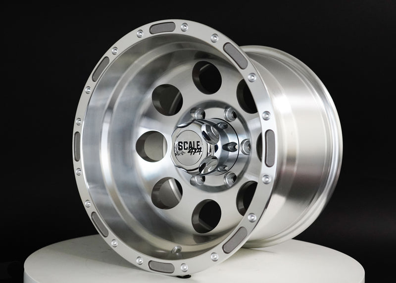 Load image into Gallery viewer, S52 - Silver w/ Machined Face - 16x8.0 6x139.7 +0 Offset