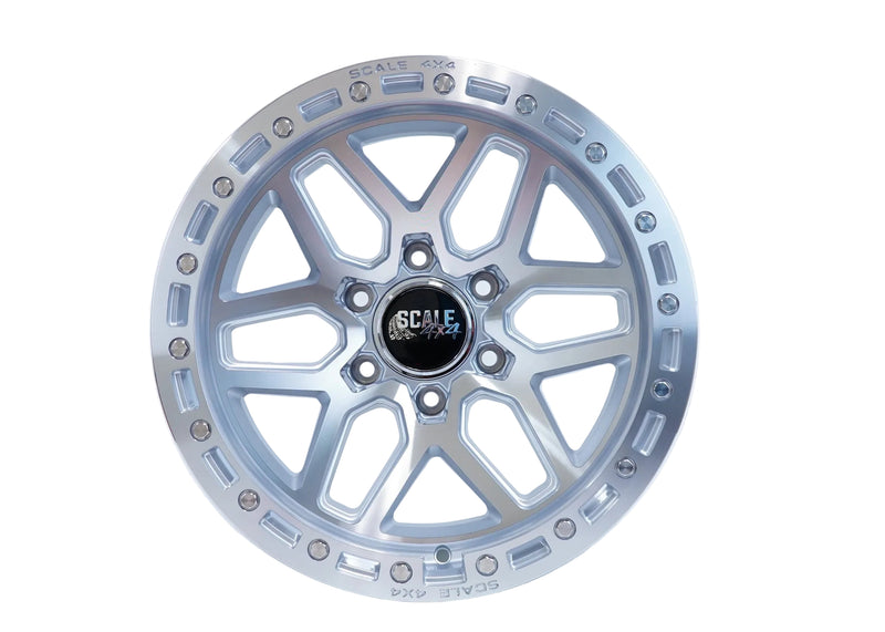 Load image into Gallery viewer, S02 - Machine w/ Simulated Beadlock - 17x8.5 6x139.7 -10 Offset