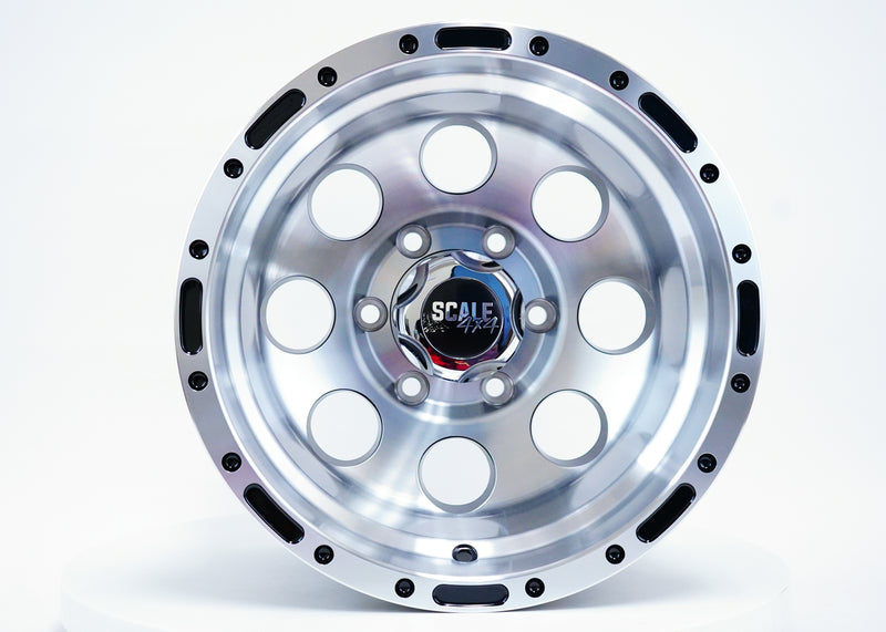 Load image into Gallery viewer, S52 - Glossy Black w/ Machined Face - 15x10 6x139.7 -46 Offset