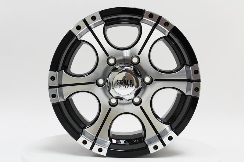 Load image into Gallery viewer, Ace - Black w/ Machined Face - 15x8.0 6x139.7 +0 Offset
