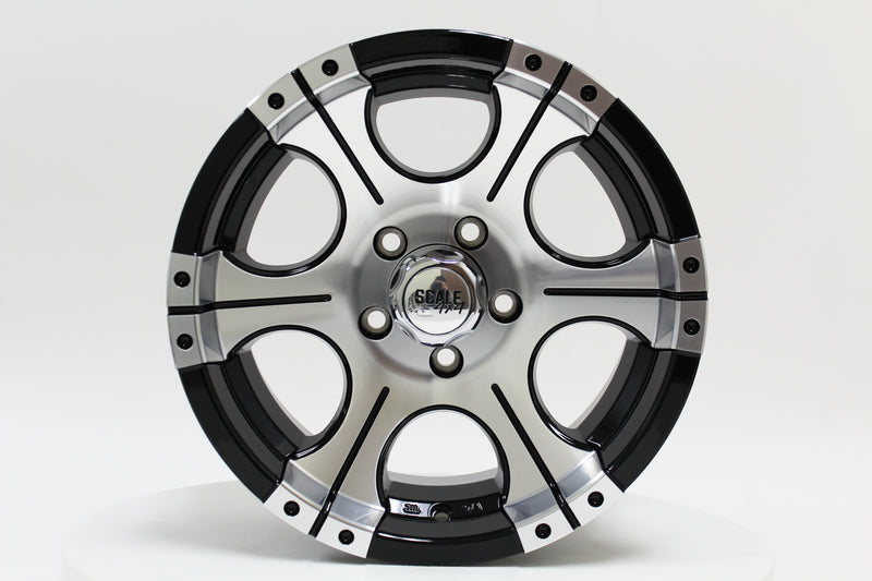 Load image into Gallery viewer, Ace - Black w/ Machined Face - 15x8.0 5x114.3 +0 Offset
