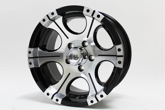 Ace - Black w/ Machined Face - 15x8.0 5x114.3 +0 Offset