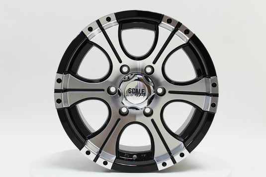 Ace - Black w/ Machined Face - 16x8.0 6x139.7 +0 Offset