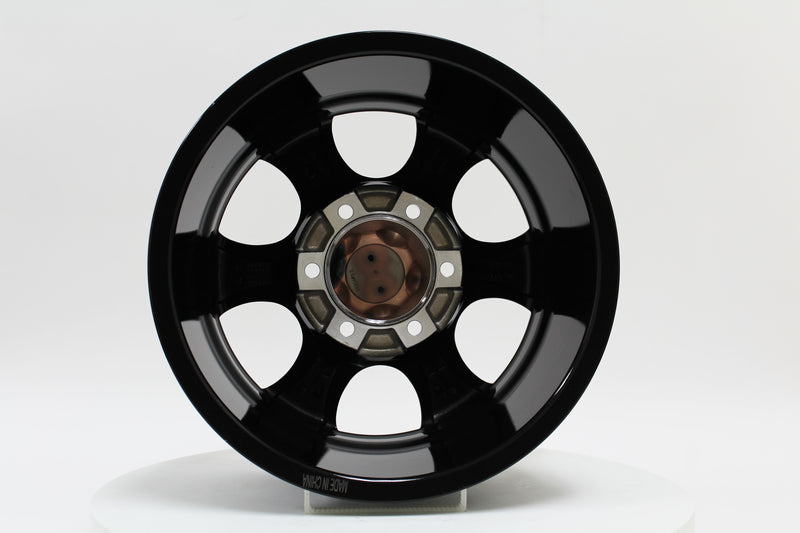 Load image into Gallery viewer, Ace - Black w/ Machined Face - 16x8.0 6x139.7 +0 Offset
