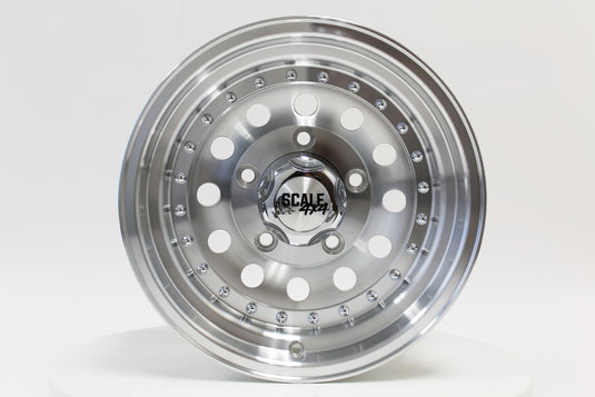 Bandit II - Machined Clear Coat - 15x8.0 5x139.7 -19 Offset
