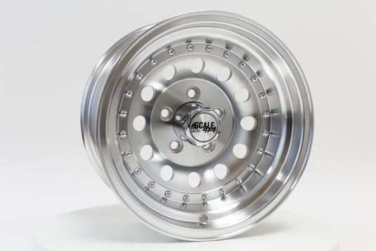 Bandit II - Machined Clear Coat - 15x8.0 5x114.3 -19 Offset