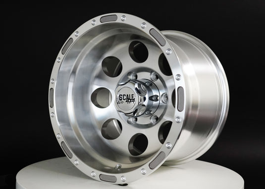 S52 - Silver w/ Machined Face - 16x8.0 6x139.7 +0 Offset