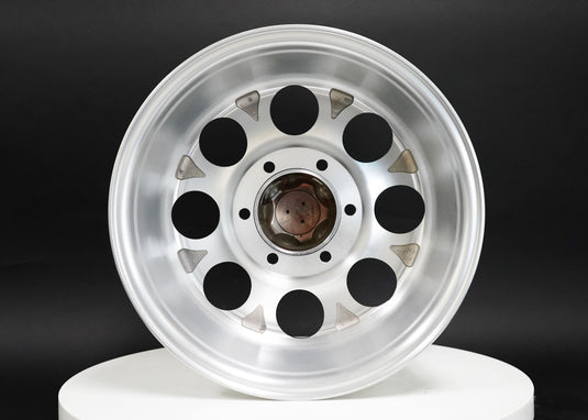 S52 - Silver w/ Machined Face - 16x8.0 6x139.7 +0 Offset