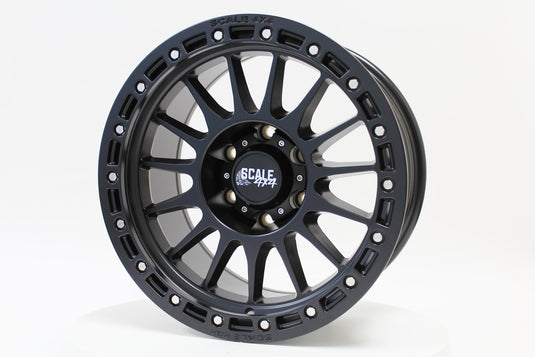 S01 - Matte Black w/ Black Simulated Beadlock - 17x9.0 6x139.7 -10 Offset