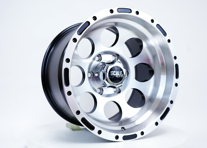 Load image into Gallery viewer, S52 - Glossy Black w/ Machined Face - 16x10 6x139.7 -27 Offset
