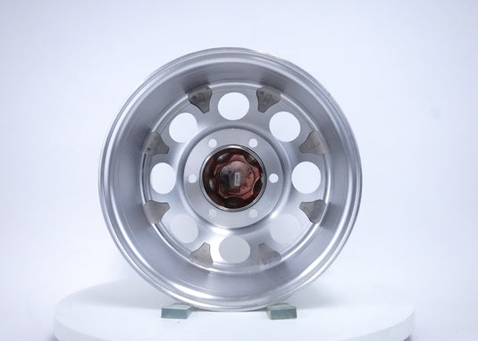 S52 - Silver w/ Machined Face - 15x10 6x139.7 -46 Offset