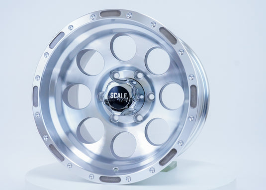 S52 - Silver w/ Machined Face - 16x10 6x139.7 -27 Offset